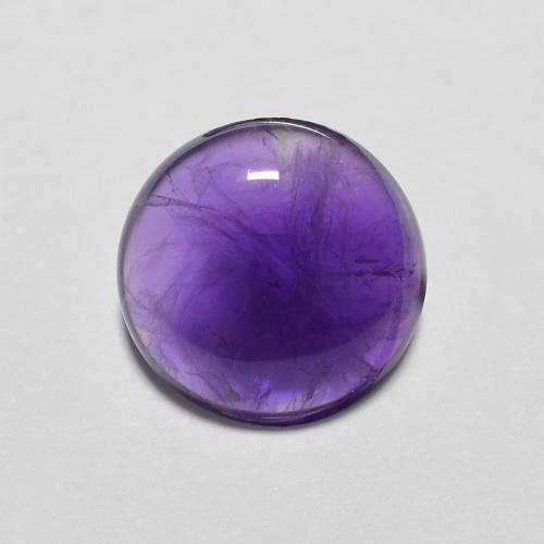 3,52 ct runder violetter Amethyst aus Brasilien, Größe 10,2mm, natürlicher Edelstein, Translucent Reinheit, 1 Stück runder Amethyst, Mohs-Härte von 7 Geeignet für den täglichen Gebrauch im Schmuck , Entsperrt das Kronenchakra, Photo A