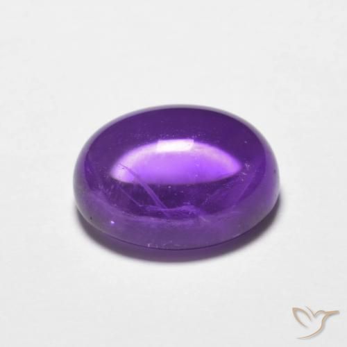 Amethyst Gemstone in 10 x 8 mm (calibrated) Size for Sale, Amethyst Stone in Deep Violet Color