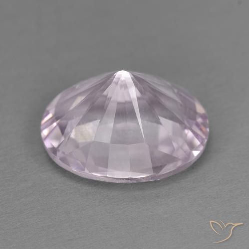 Amethyst Gemstone in 13.3 x 10.3 mm Size for Sale, Amethyst Stone in Light Pinkish Violet Color