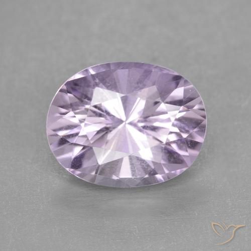 2.82ct Natural Light Violet Amethyst, Oval, VVS
