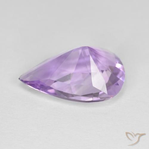 Amethyst Gemstone in 14 x 10 mm (calibrated) Size for Sale, Amethyst Stone in Medium Light-Violet Color