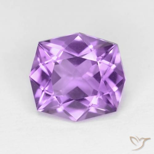 3.5 ct Odd Shaped Amethyst, 10.6 x 9.7 mm From Brazil, Photo A