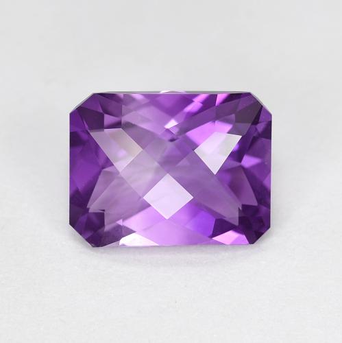1,87 ct octagonschliff violetter Amethyst aus Brasilien, Größe 9 x 6,9mm, natürlicher Edelstein, VVS Reinheit, 1 Stück octagonschliff Amethyst, Mohs-Härte von 7 Geeignet für den täglichen Gebrauch im Schmuck , Entsperrt das Kronenchakra, Photo A