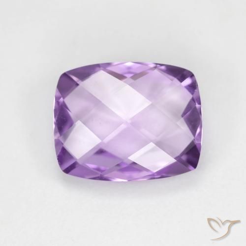 2.78ct Natural Pinkish Violet Amethyst, Cushion, VVS