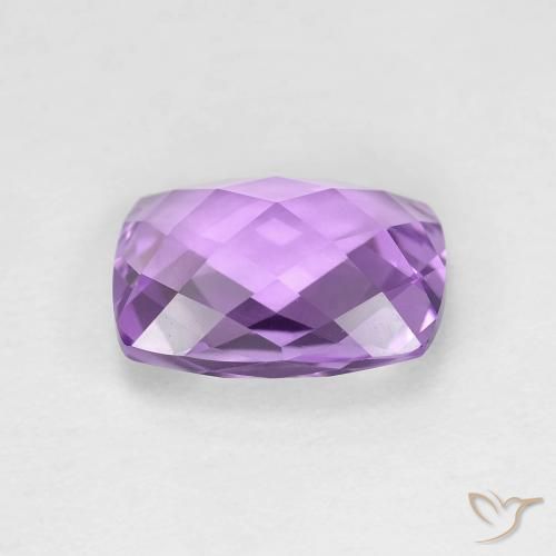 Amethyst Gemstone in 10 x 8 mm (calibrated) Size for Sale, Amethyst Stone in Pinkish Violet Color