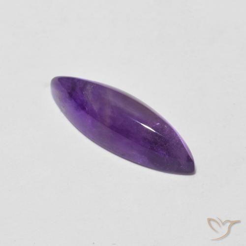 1.98ct Natural Medium Violet Amethyst, Marquise, Transparent