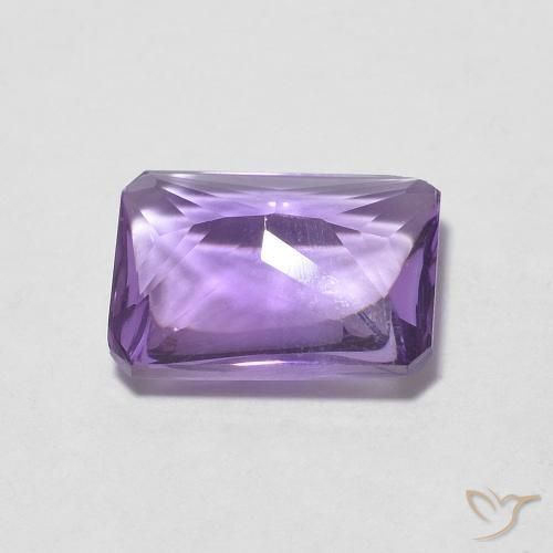 Amethyst Gemstone in 8 x 6 mm (calibrated) Size for Sale, Amethyst Stone in Pinkish Violet Color
