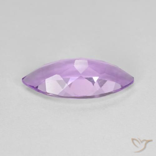 Amethyst Gemstone in 15 x 7 mm Size for Sale, Amethyst Stone in Pinkish Violet Color