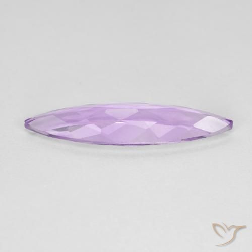 Amethyst Gemstone in 20.2 x 5.1 mm Size for Sale, Amethyst Stone in Iris Violet Color