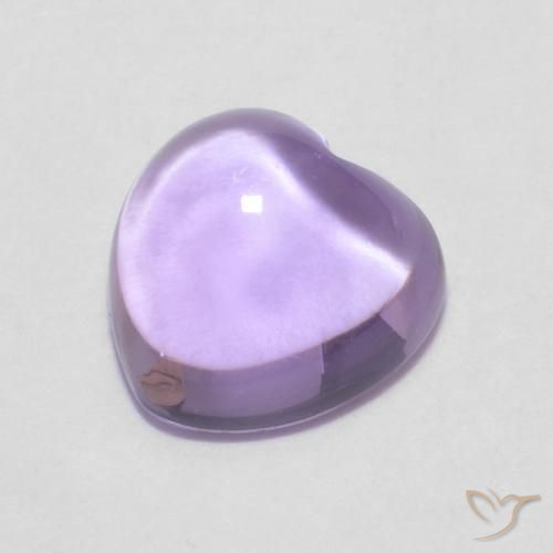 Amethyst Gemstone in 6 x 6 mm (calibrated) Size for Sale, Amethyst Stone in Medium Light-Violet Color