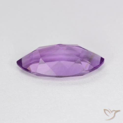 Amethyst Gemstone in 15.2 x 7.2 mm Size for Sale, Amethyst Stone in Purplish Violet Color