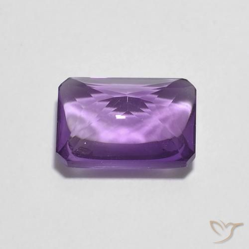 Amethyst Gemstone in 8 x 6 mm (calibrated) Size for Sale, Amethyst Stone in Pinkish Violet Color