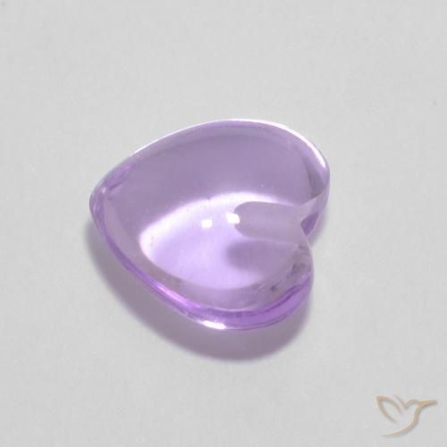 Amethyst Gemstone in 6.3 x 6.1 mm Size for Sale, Amethyst Stone in Medium Light-Violet Color