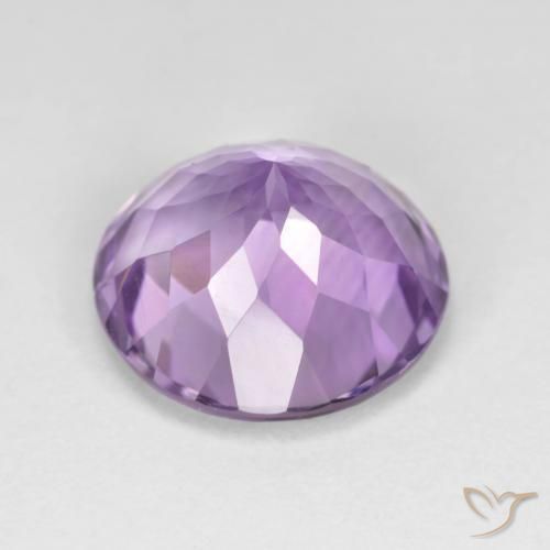 Amethyst Gemstone in 13 mm (calibrated) Size for Sale, Amethyst Stone in Medium Violet Color