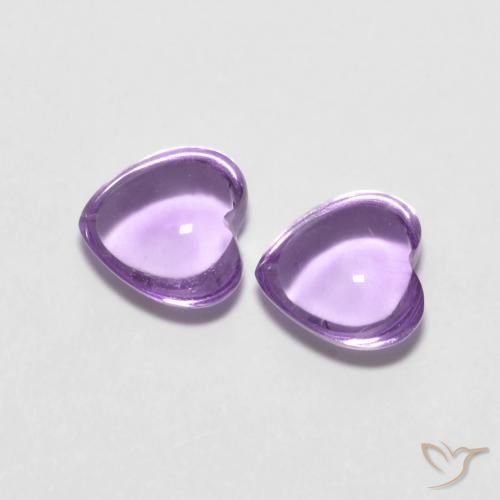 Amethyst Gemstones in 6 x 6 mm (calibrated) Size for Sale, Amethyst Stones in Medium Violet Color