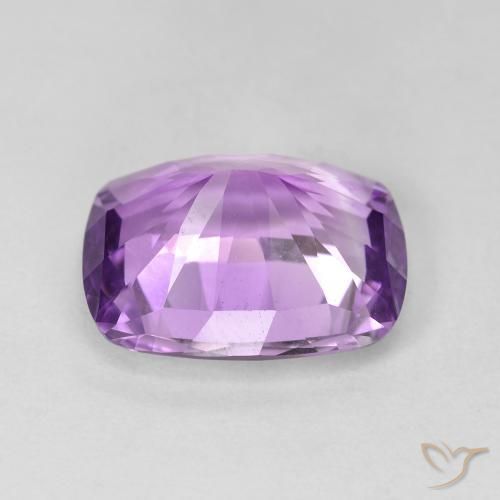 Amethyst Gemstone in 13 x 11 mm (calibrated) Size for Sale, Amethyst Stone in Deep Pinkish Violet Color