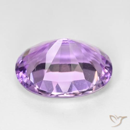 Amethyst Gemstone in 18 x 13 mm (calibrated) Size for Sale, Amethyst Stone in Medium Violet Color