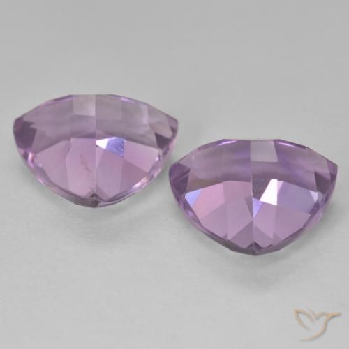 Amethyst Gemstones in 10 x 10 mm (calibrated) Size for Sale, Amethyst Stones in Medium Violet Color