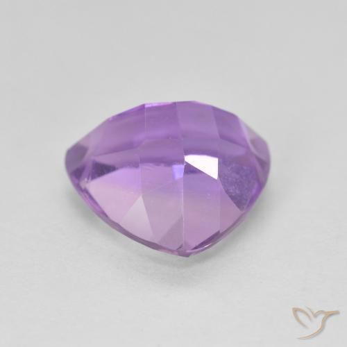 Amethyst Gemstone in 10 x 10 mm (calibrated) Size for Sale, Amethyst Stone in Vivid Violet Color