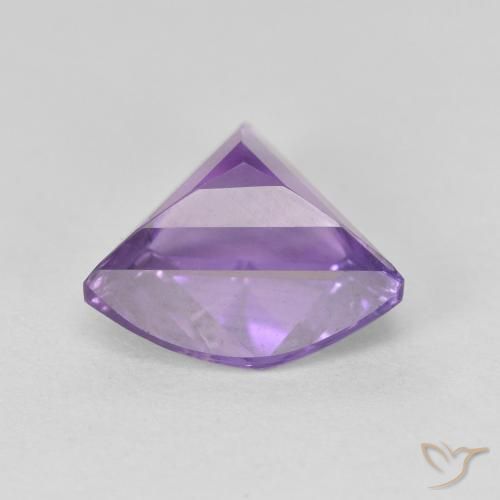 Amethyst Gemstone in 10.5 x 10 mm Size for Sale, Amethyst Stone in Medium Violet Color