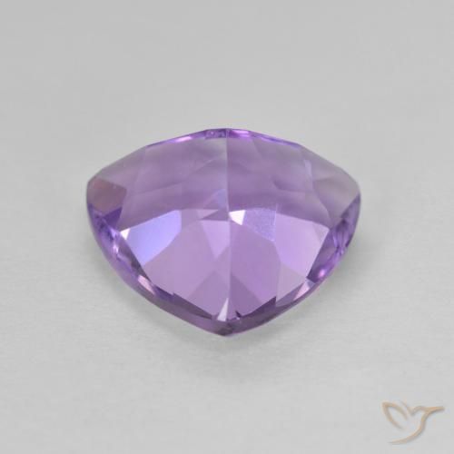 Amethyst Gemstone in 10 x 10 mm (calibrated) Size for Sale, Amethyst Stone in Pinkish Iris Violet Color
