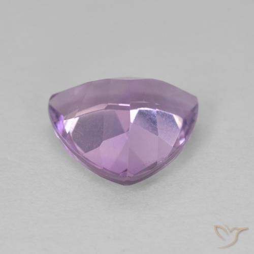 Amethyst Gemstone in 10 x 10 mm (calibrated) Size for Sale, Amethyst Stone in Eggplant Violet Color