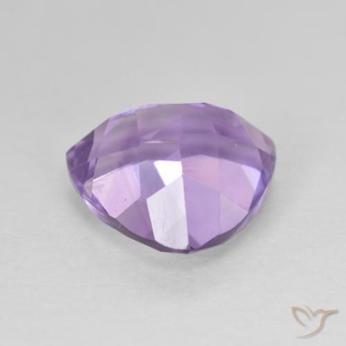 Amethyst Gemstone in 10 x 10 mm (calibrated) Size for Sale, Amethyst Stone in Pinkish Violet Color