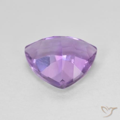 Amethyst Gemstone in 10 x 10 mm (calibrated) Size for Sale, Amethyst Stone in Medium Pink Violet Color