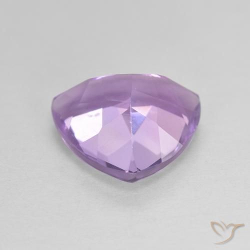 Amethyst Gemstone in 10 x 10 mm (calibrated) Size for Sale, Amethyst Stone in Medium Pink Violet Color