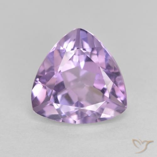 2.88ct Natural Medium Violet Pink Amethyst, Trillion, VVS-VS