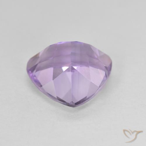 Amethyst Gemstone in 10 x 10 mm (calibrated) Size for Sale, Amethyst Stone in Medium Violet Pink Color