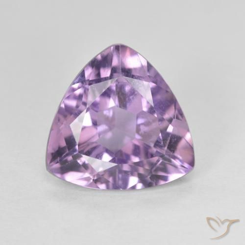 2.80ct Natural Medium Violet Amethyst, Trillion, VVS-VS