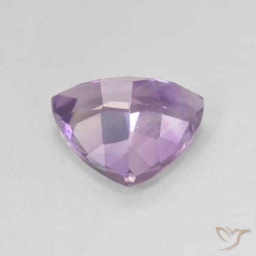 Amethyst Gemstone in 10 x 10 mm (calibrated) Size for Sale, Amethyst Stone in Medium Light Purplish-Violet Color