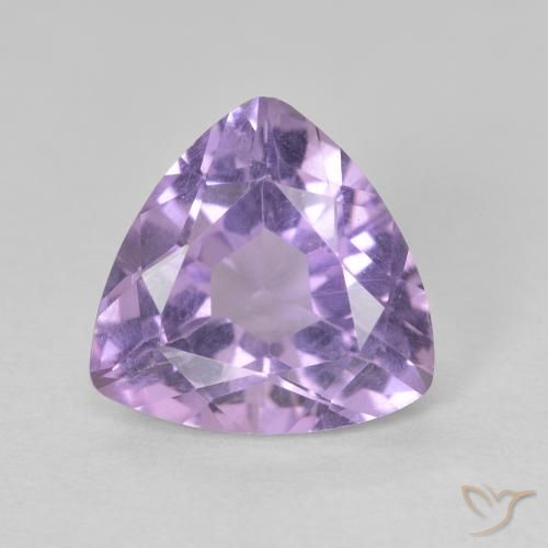 2.78ct Natural Iris Violet Amethyst, Trillion, VVS-VS
