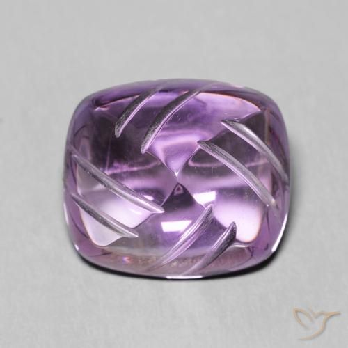 6.81ct Natural Medium Light Purplish-Violet Amethyst, Fancy, Transparent