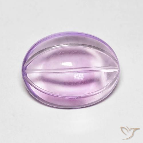 6.02 ct Carved Amethyst, 14.5 x 11.3 mm From Brazil, Photo A