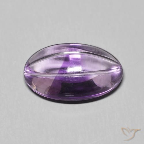 Amethyst Gemstone in 15.2 x 10.6 mm Size for Sale, Amethyst Stone in Purplish Violet Color