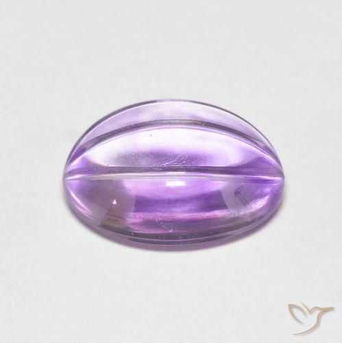 Amethyst Gemstone in 13 x 11 mm (calibrated) Size for Sale, Amethyst Stone in Iris Violet Color