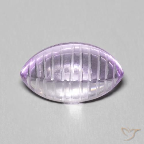 6.61ct Natural Iris Violet Amethyst, Marquise, Transparent