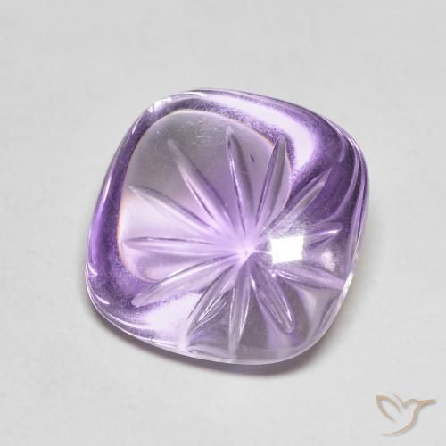 Amethyst Gemstone in 13 x 13 mm (calibrated) Size for Sale, Amethyst Stone in Medium Violet Color