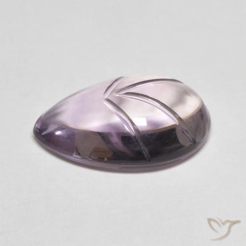 Amethyst Gemstone in 17 x 11.5 mm Size for Sale, Amethyst Stone in Light-Medium Violet Color