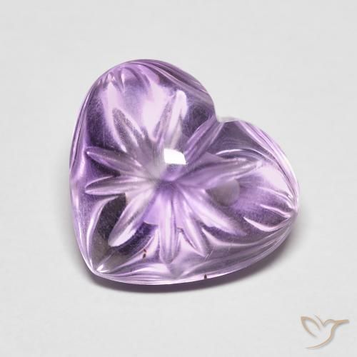 7.28 ct Carved Amethyst, 13.9 x 11.9 mm From Brazil, Photo A