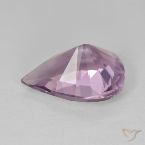 Amethyst Gemstone in 13.9 x 10.4 mm Size for Sale, Amethyst Stone in Grayish Violet Color
