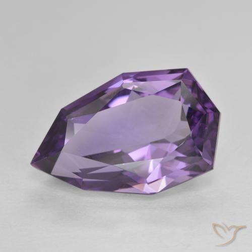 7.43 ct Odd Shaped Amethyst, 16.5 x 10.6 mm From Brazil, Photo A