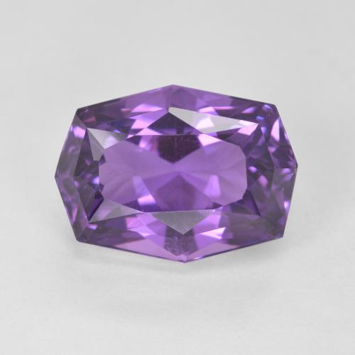 Améthyste Violet octagon facet du Brésil, 13,5 x 9,9mm, poids de 6,45 ct, pierre gemme naturelle Non traité de pureté vvs, 1 pièce d'améthyste, couleur Violet violacé, dureté Mohs de 7 convient aux bijoux de tous les jours, pierre de sagesse, Pierre de l'esprit, Photo A