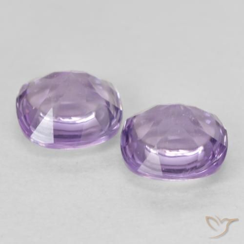 Amethyst Gemstones in 5 x 5 mm (calibrated) Size for Sale, Amethyst Stones in Light Violet Color