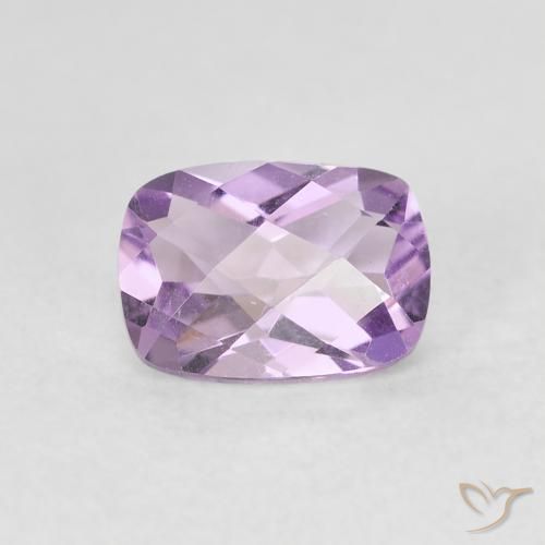 0.82ct Natural Iris Violet Amethyst, Cushion, VVS