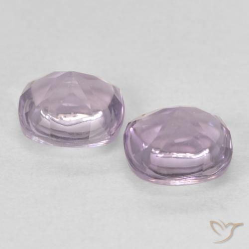 Amethyst Gemstones in 5 x 5 mm (calibrated) Size for Sale, Amethyst Stones in Light Purple Color