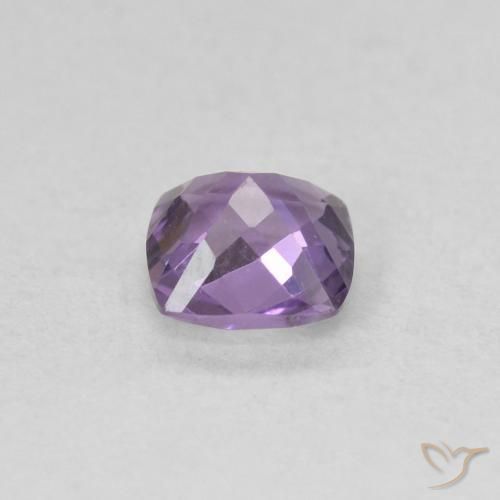 Amethyst Gemstone in 5 x 5 mm (calibrated) Size for Sale, Amethyst Stone in Pinkish Violet Color