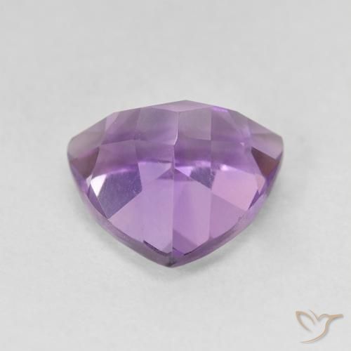 Amethyst Gemstone in 10 x 10 mm (calibrated) Size for Sale, Amethyst Stone in Medium Purplish Violet Color